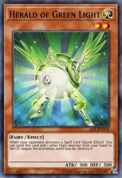 Edison Rulings for Herald of Green Light